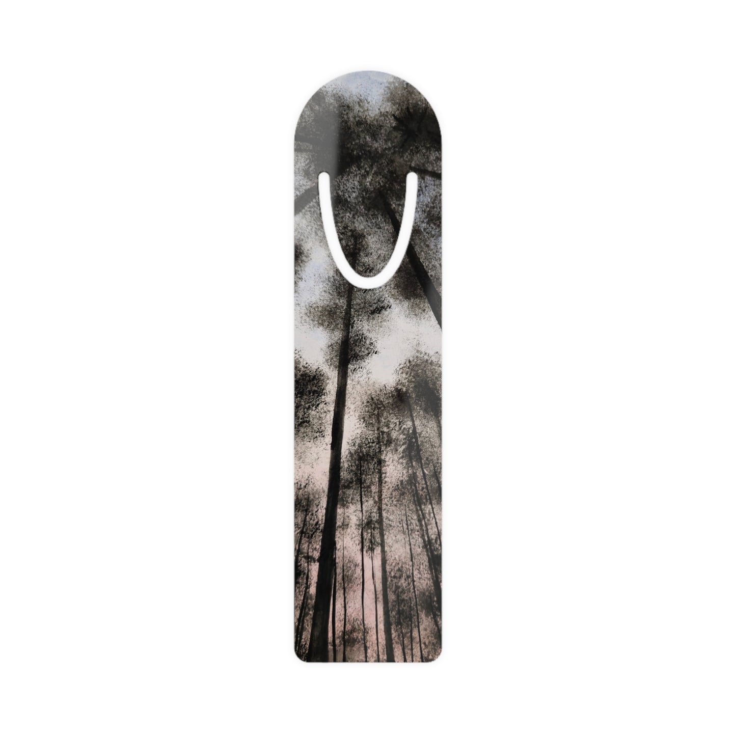 Twilight Canopy Artwork Design Metal Bookmark