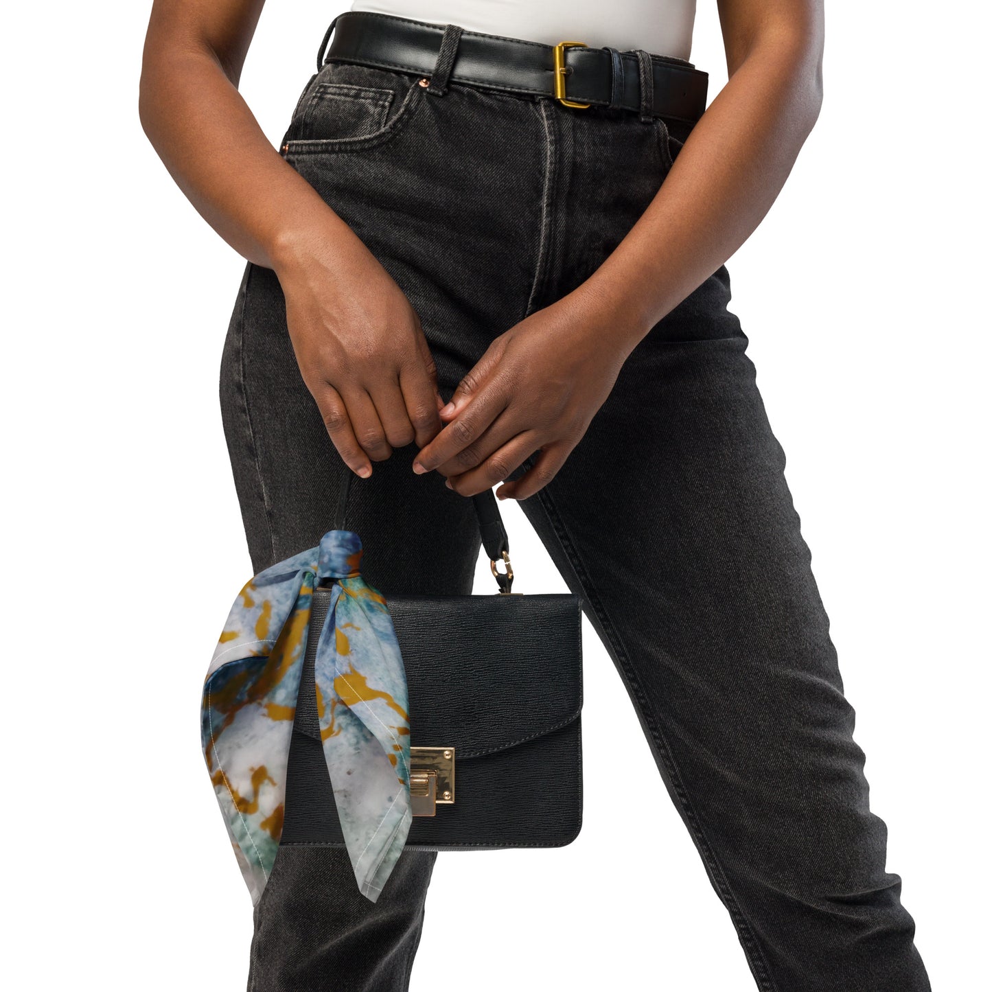 Bandana - Celestial Dreamscape - Colorful Abstract Art Scarf, Artwork Design