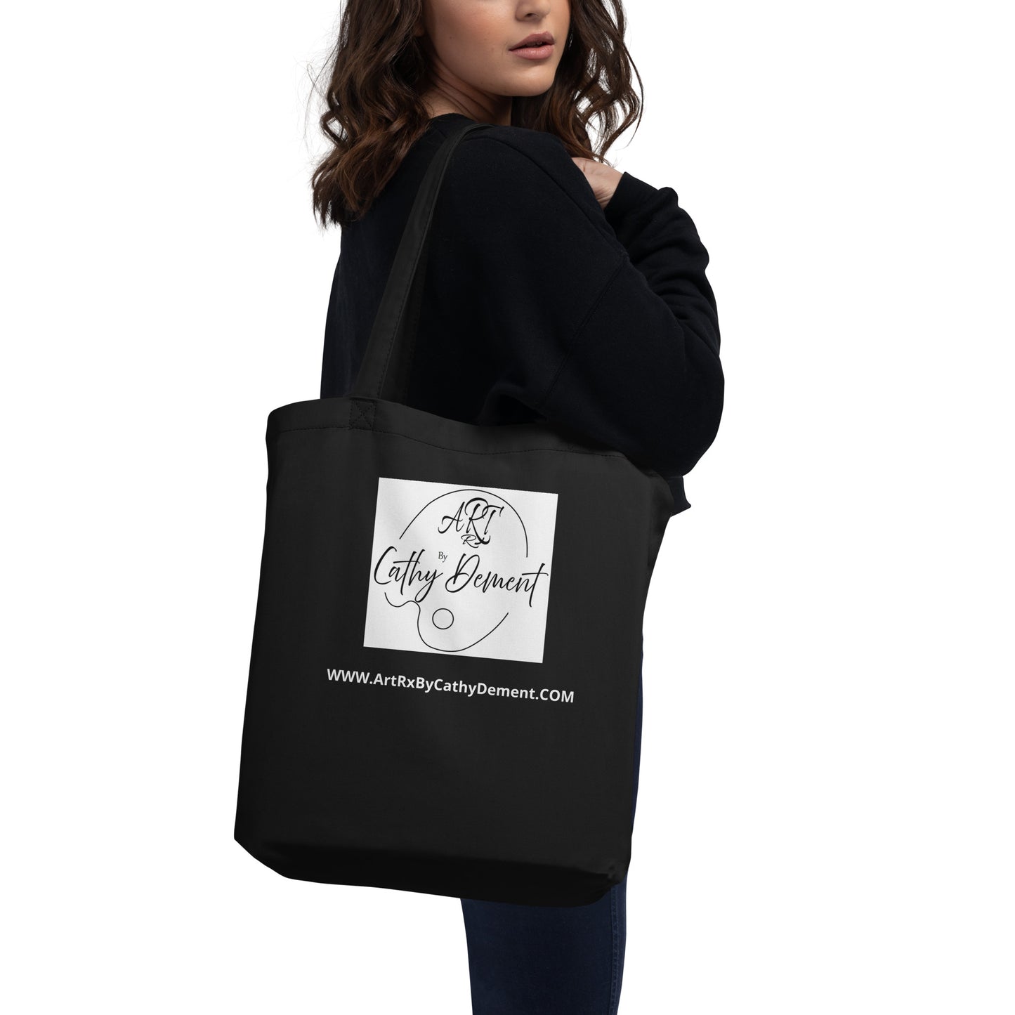 Floral Elegance: Lily Design Eco Tote Bag