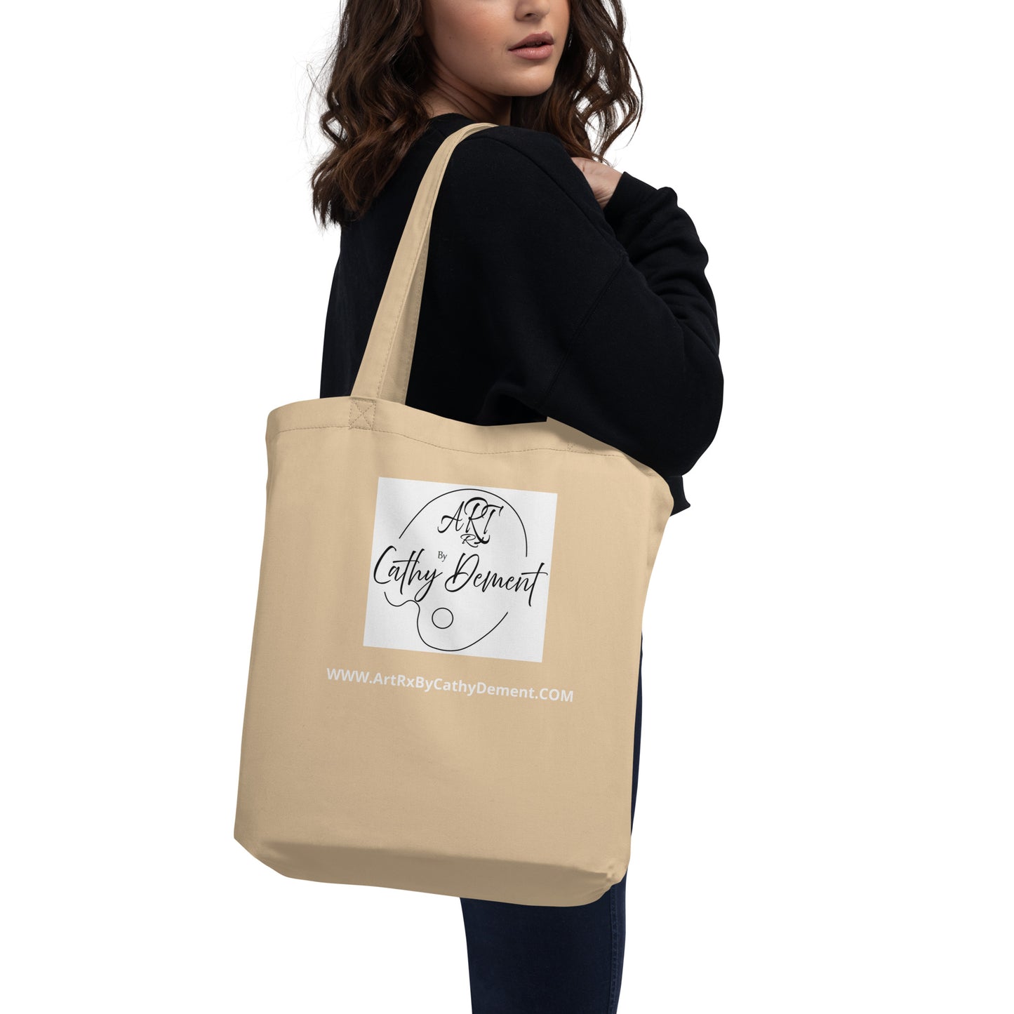 Floral Elegance: Lily Design Eco Tote Bag