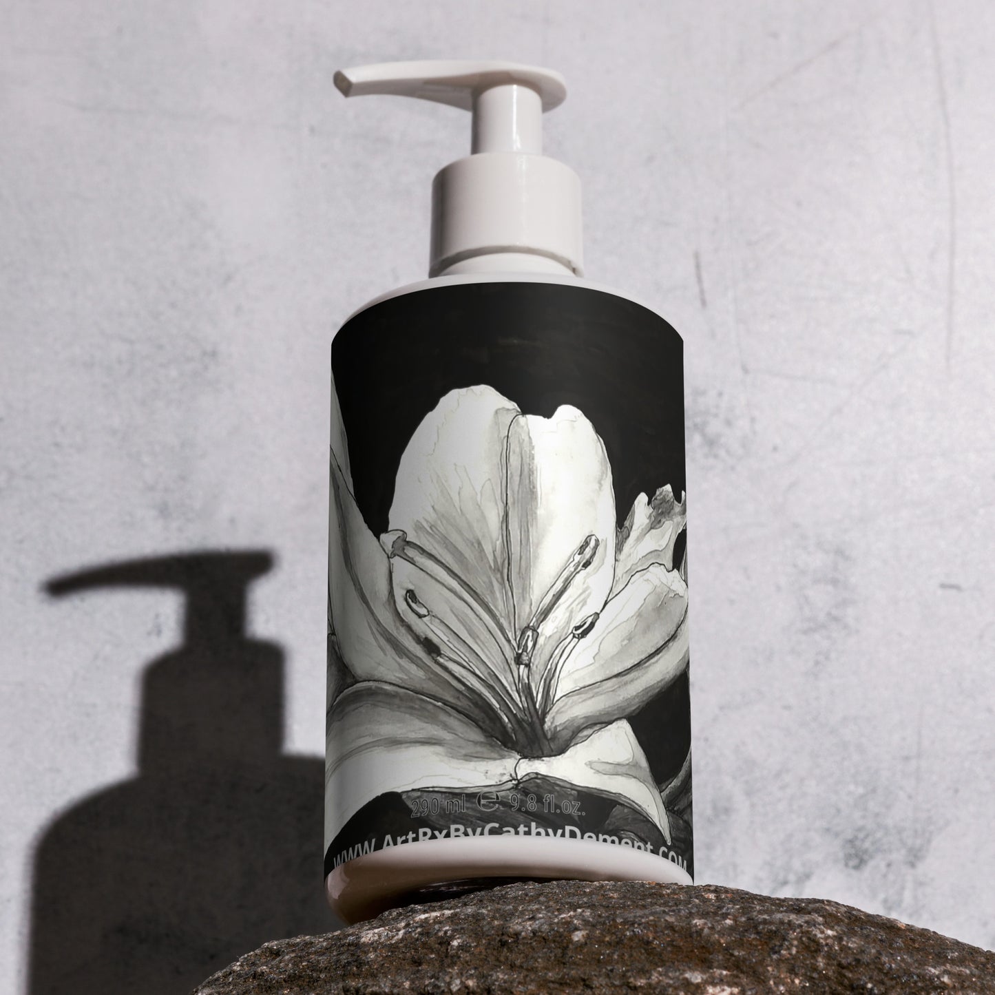 Floral Elegance: Lily Design Floral Scented Hand & Body Lotion