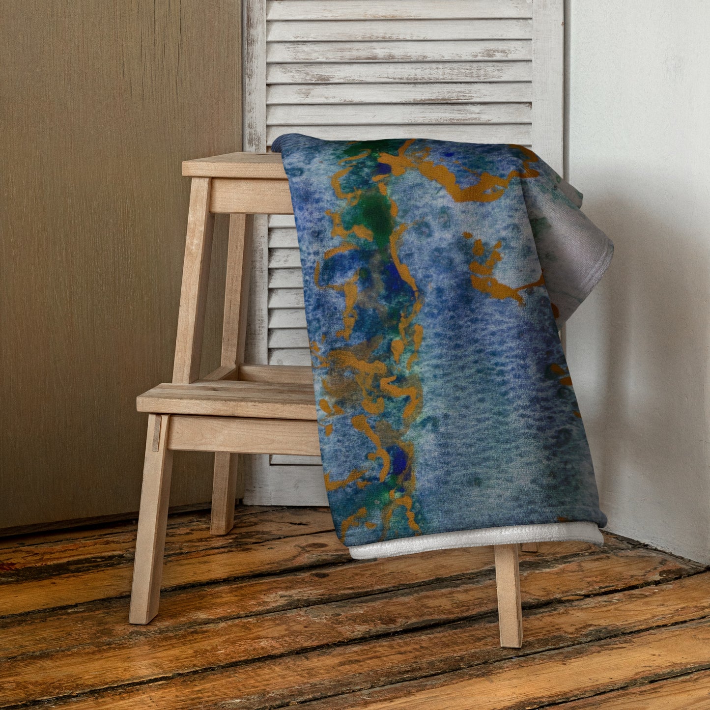 Beach Towel - Celestial Dreamscapes - Colorful Abstract Artwork Design