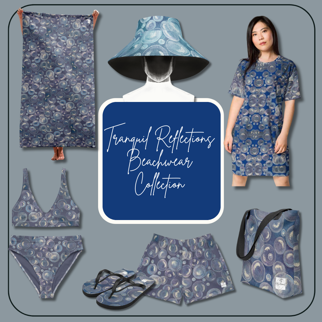 Tranquil Reflections Beachwear Collection