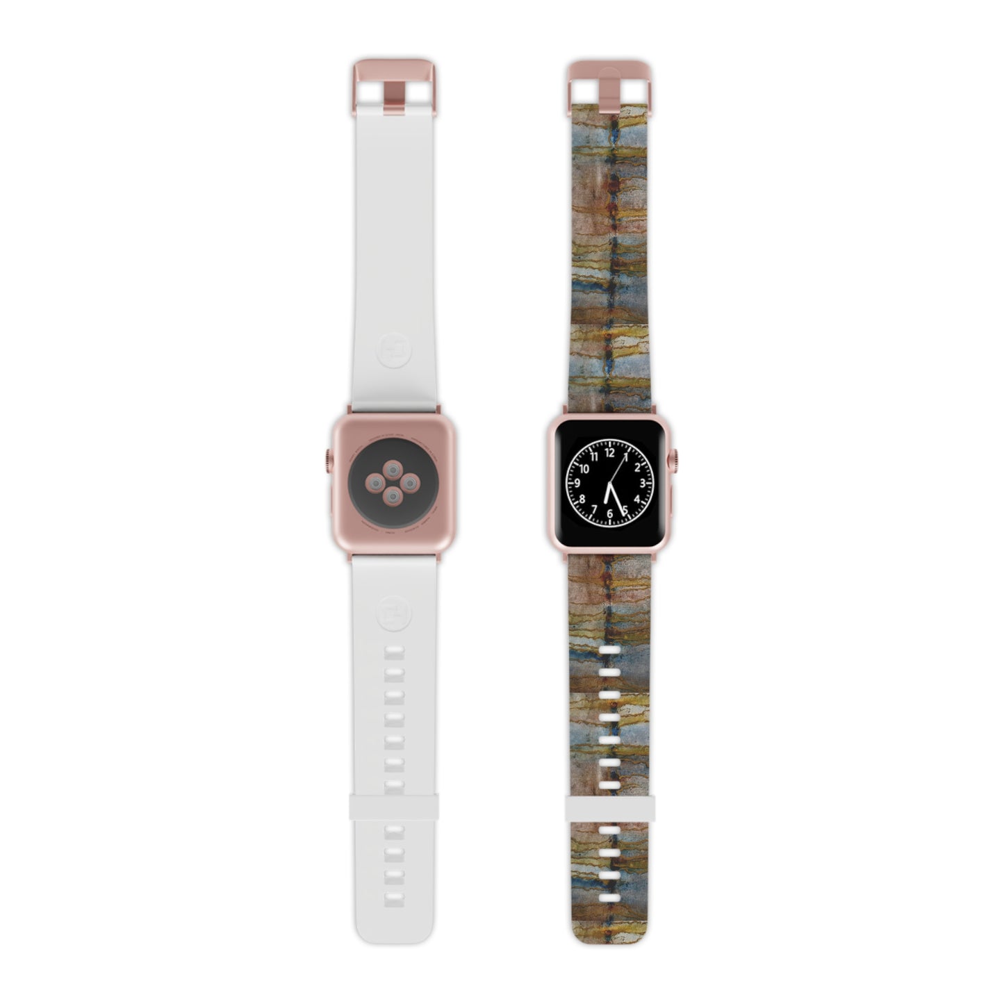 Twilight Reflections - Abstract Sunset Watch Band for Apple Watch