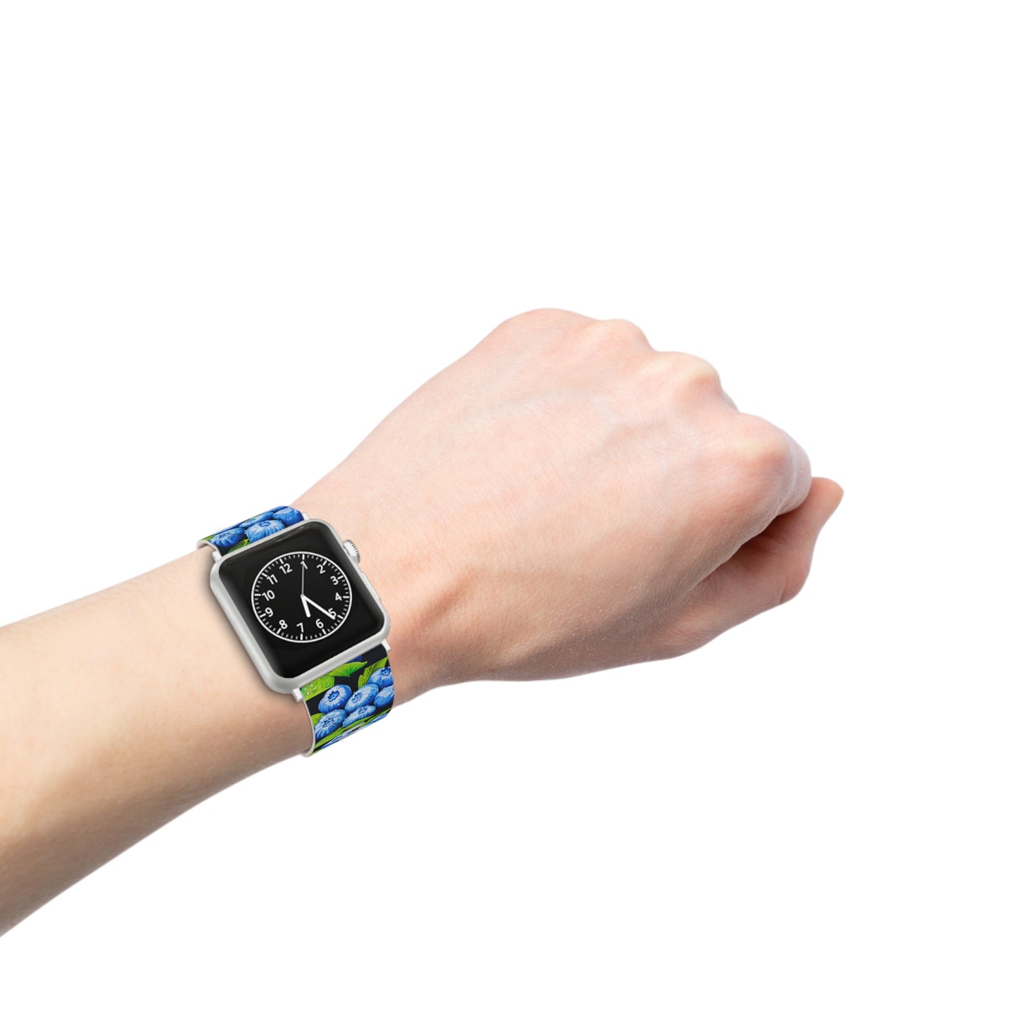 Blueberry Bliss - Colorful Blueberries with Water Droplets Watch Band for Apple Watch