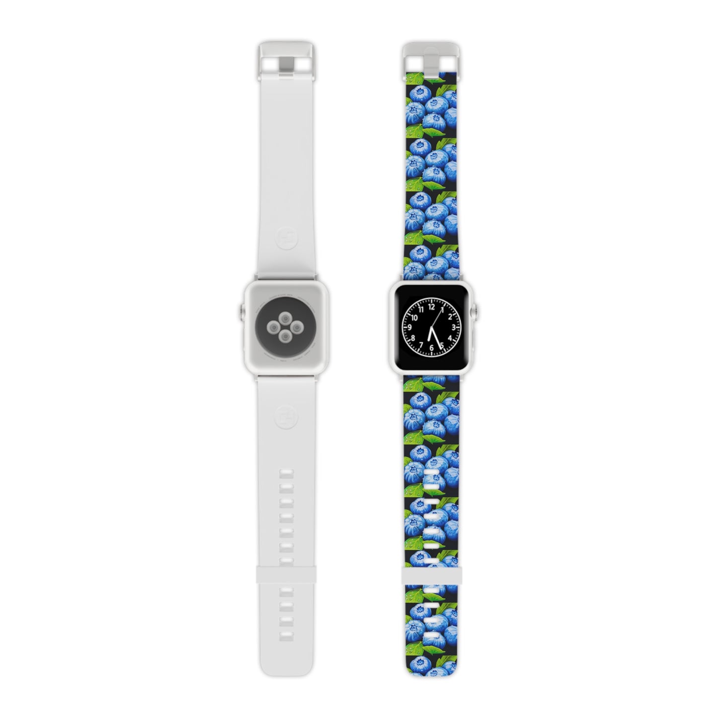 Blueberry Bliss - Colorful Blueberries with Water Droplets Watch Band for Apple Watch