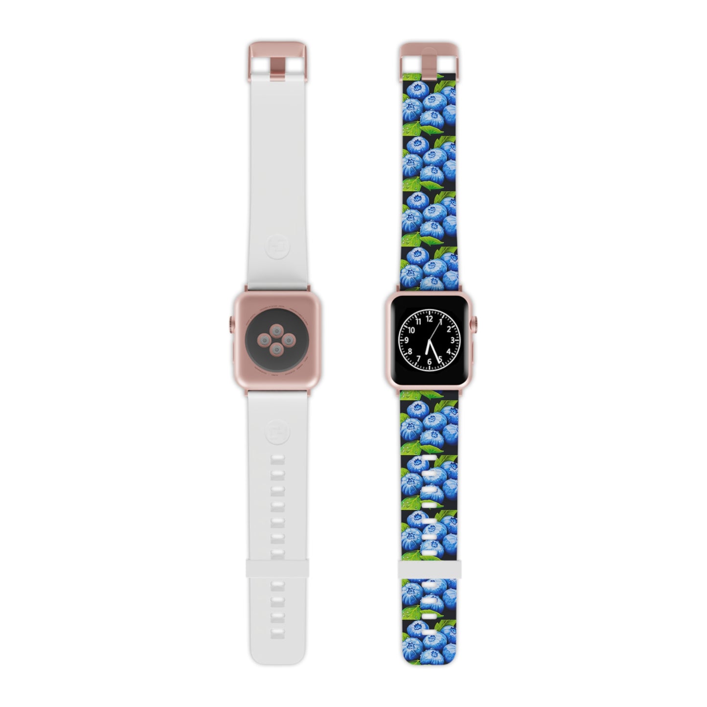 Blueberry Bliss - Colorful Blueberries with Water Droplets Watch Band for Apple Watch