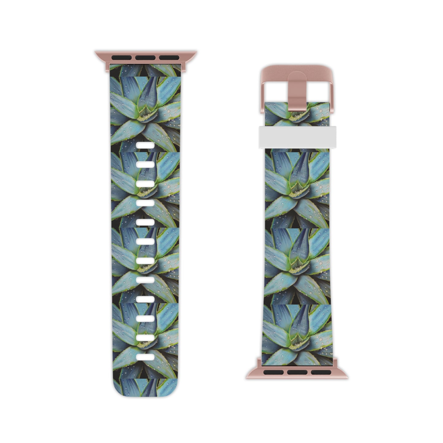 Watch Band for Apple Watch - Desert Jewel - Blue Agave Plant Artwork iPhone Band