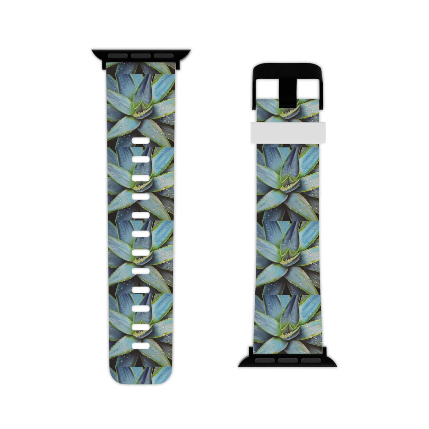 Watch Band for Apple Watch - Desert Jewel - Blue Agave Plant Artwork iPhone Band