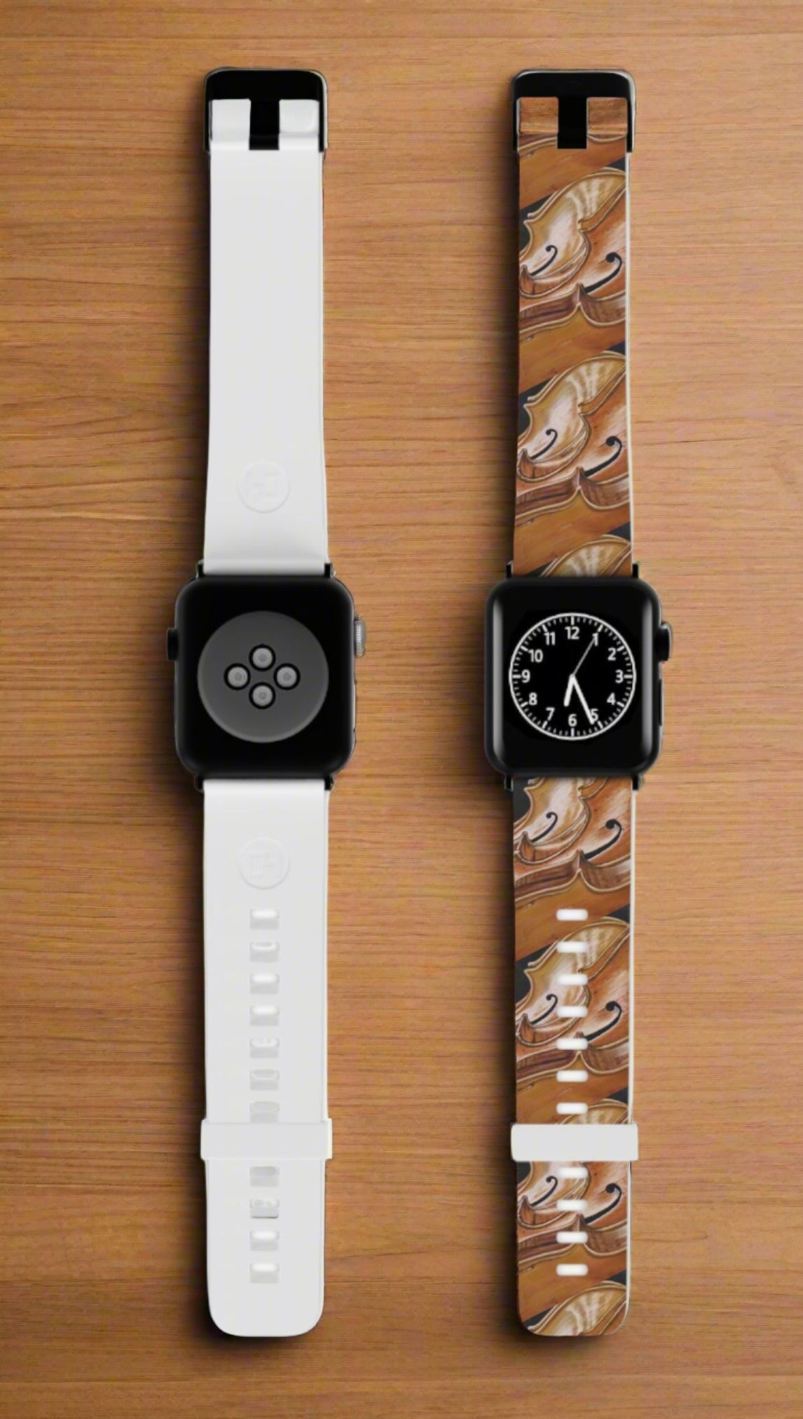 Harmonious Melodies - Cello Trio Artwork Design Watch Band for Apple Watch