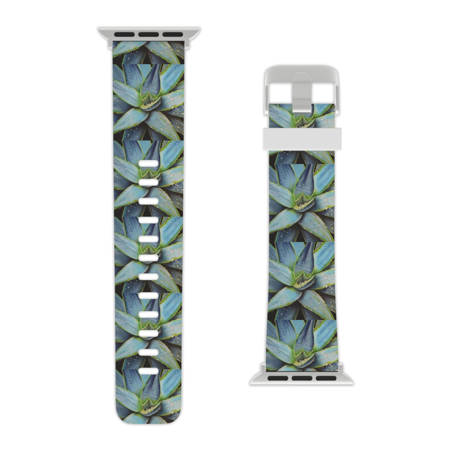 Watch Band for Apple Watch - Desert Jewel - Blue Agave Plant Artwork iPhone Band