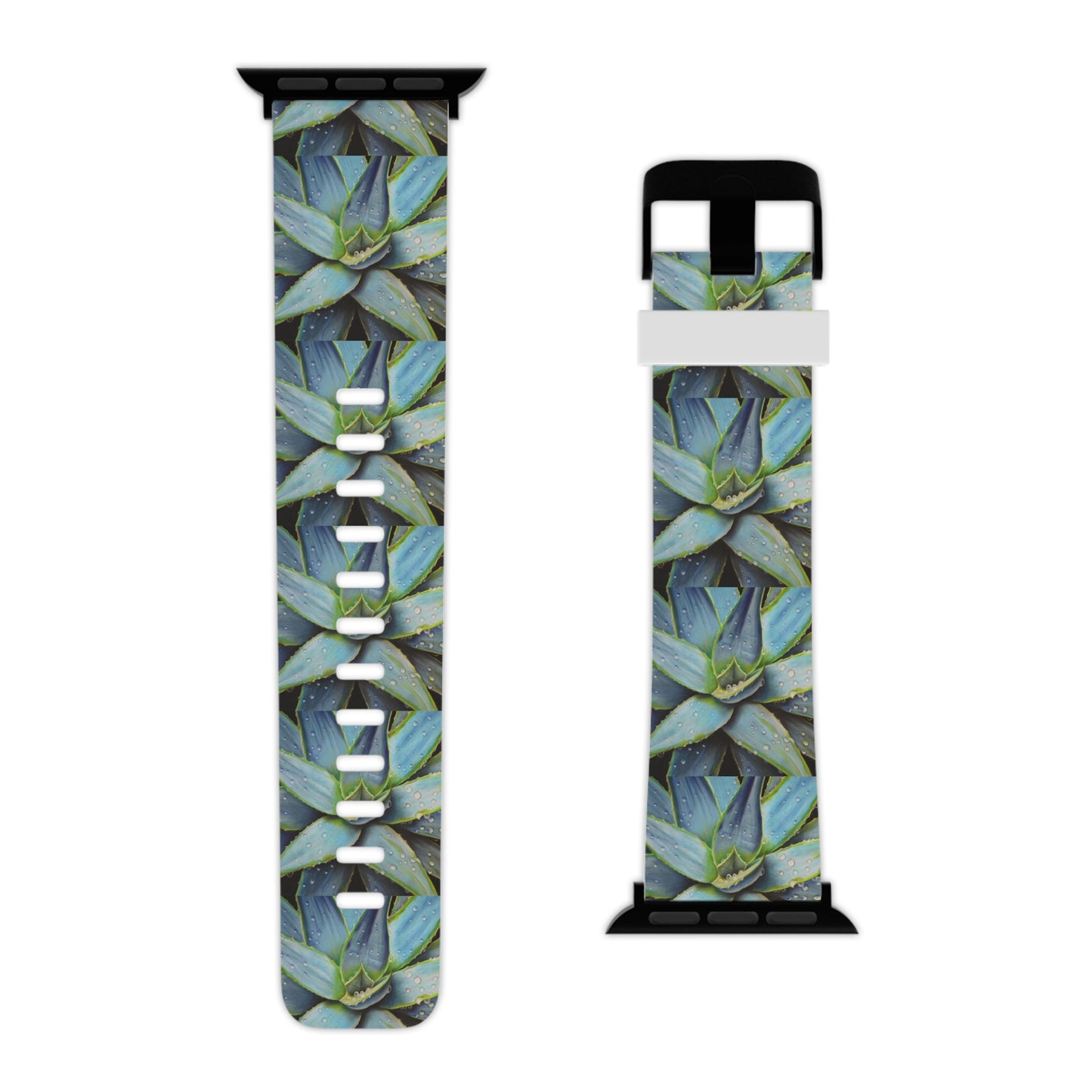 Watch Band for Apple Watch - Desert Jewel - Blue Agave Plant Artwork iPhone Band