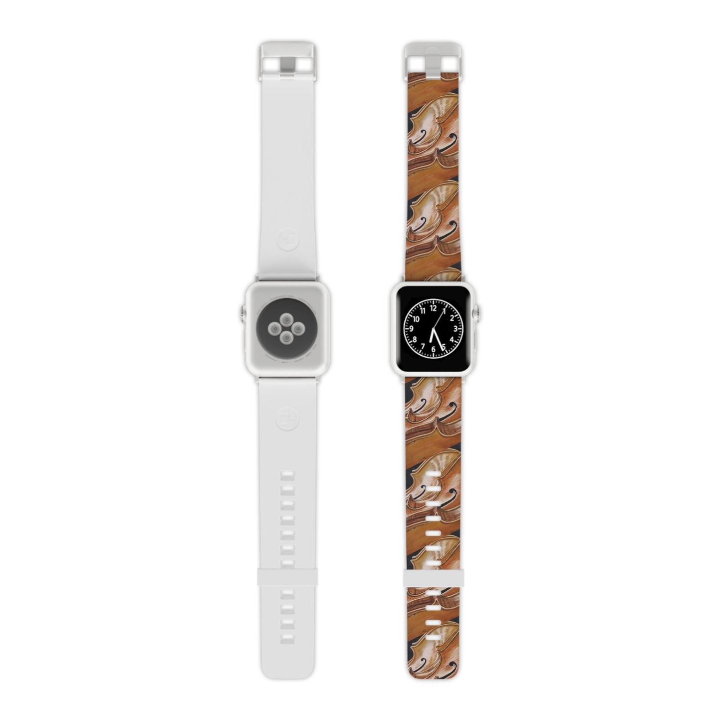 Harmonious Melodies - Cello Trio Artwork Design Watch Band for Apple Watch