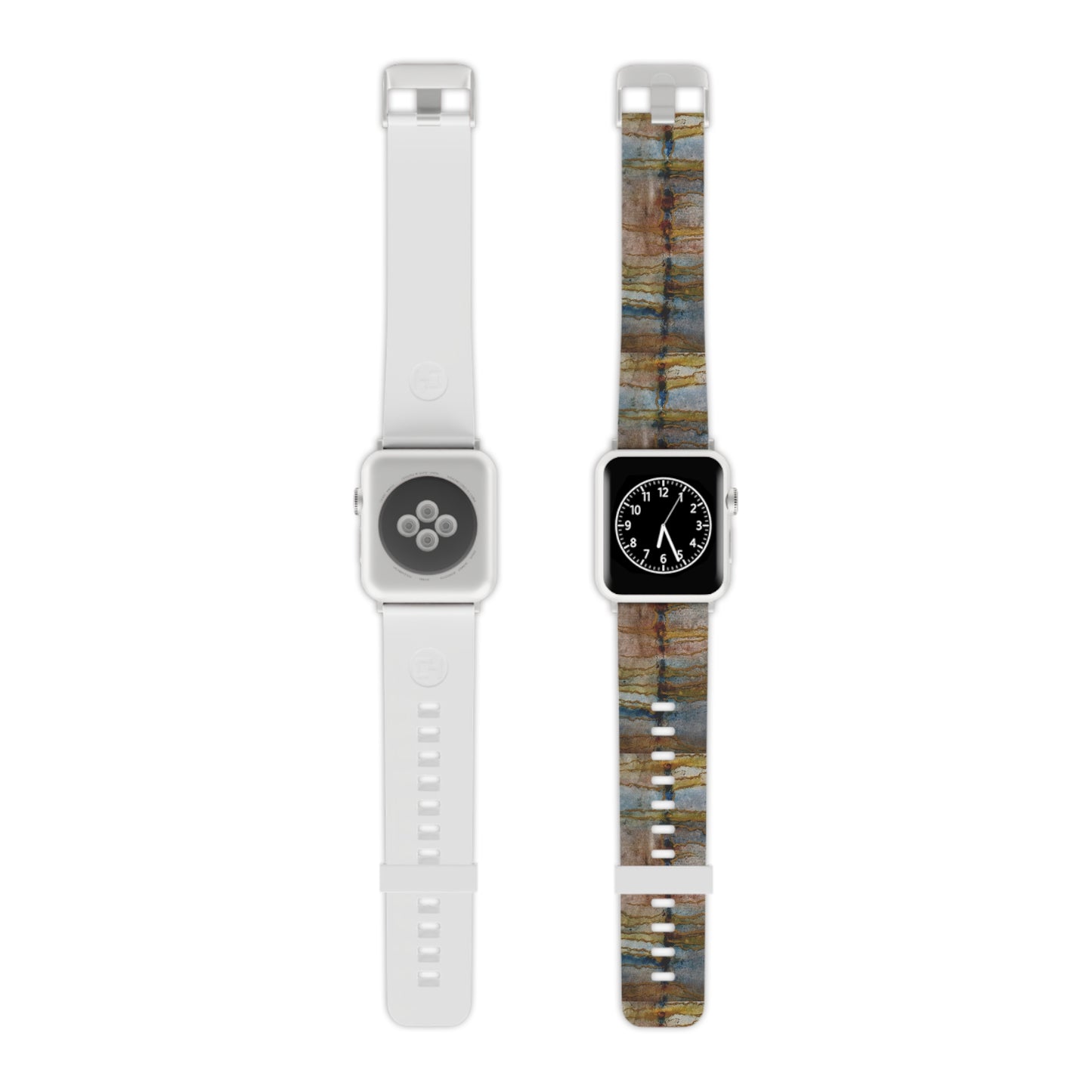 Twilight Reflections - Abstract Sunset Watch Band for Apple Watch