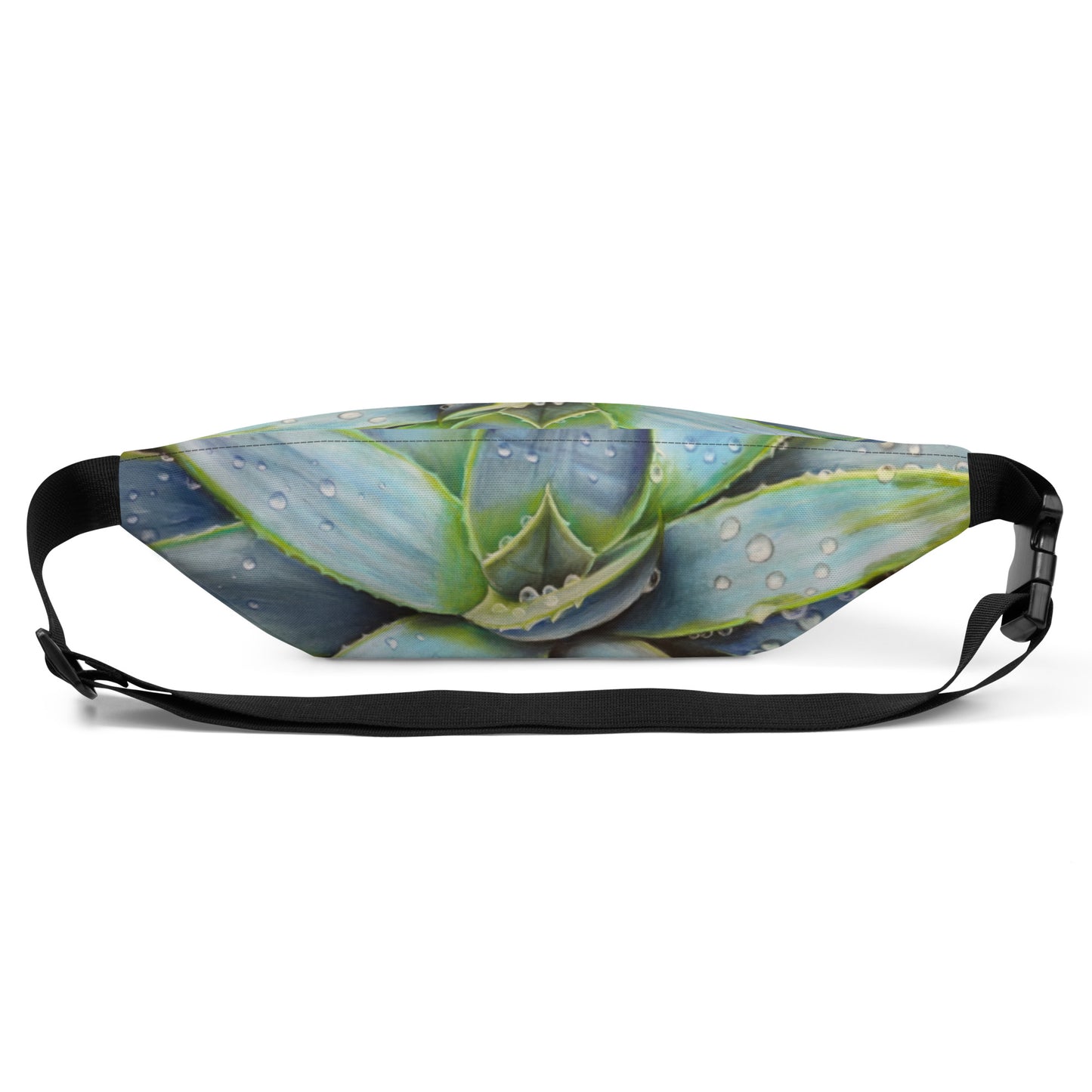 Fanny Pack: Desert Jewel - Vibrant Agave Plant with Dew Drops, Belt Bag by Cathy Dement