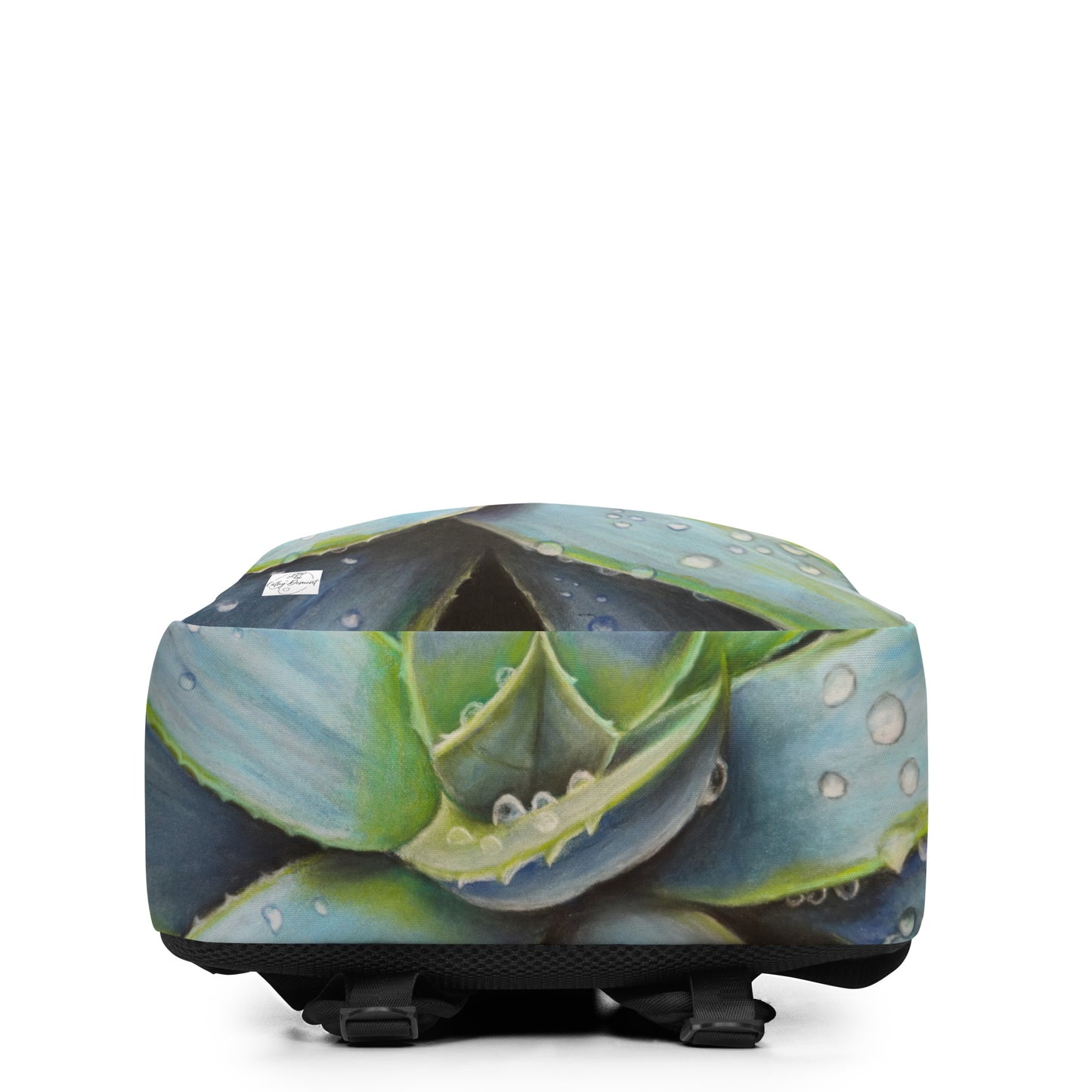 Backpack - Desert Jewel - Vibrant Agave Plant with Dew Drops Artwork by Cathy Dement