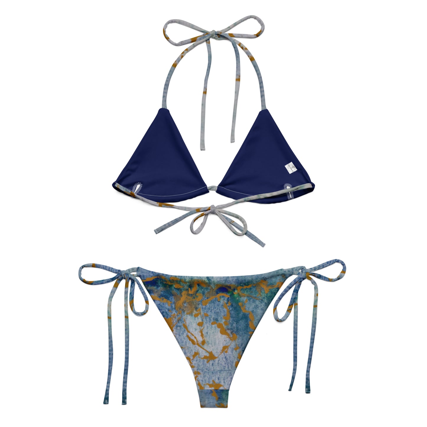 String Bikini - Celestial Dreamscape - Colorful Abstract Artwork Design