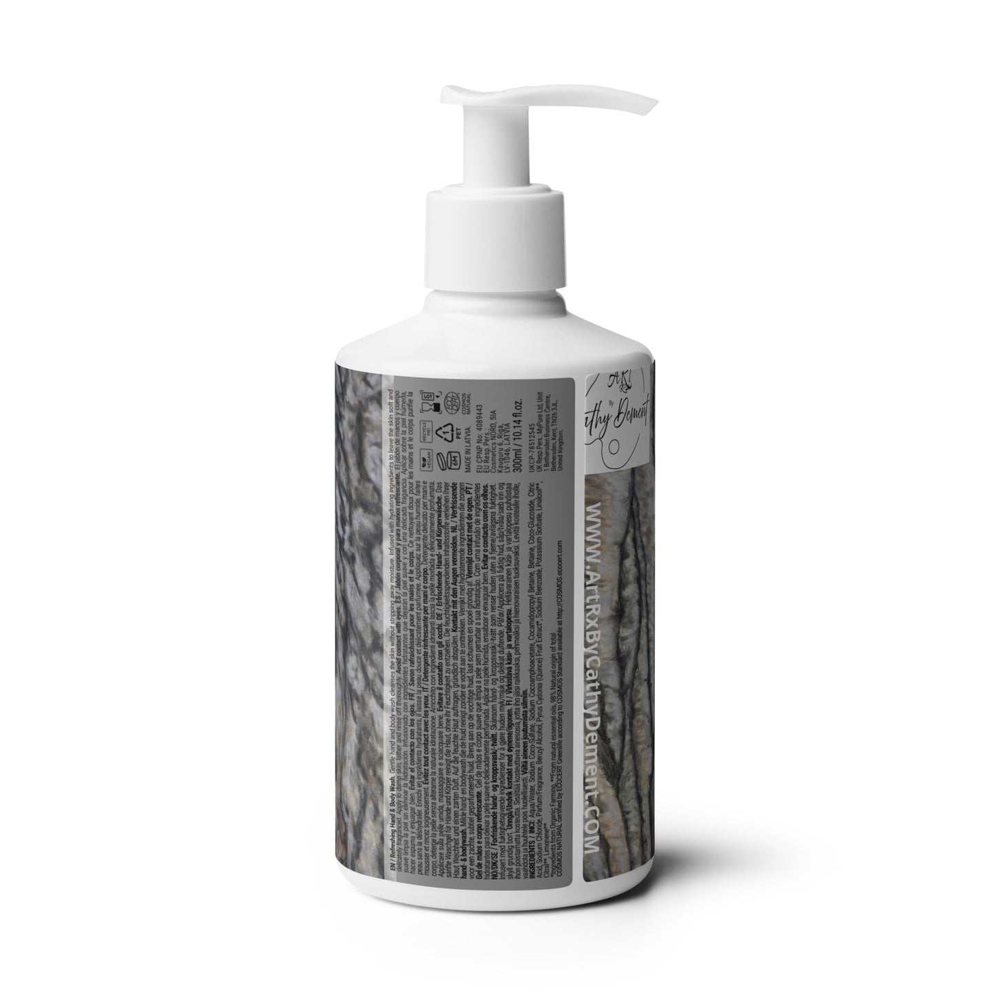 Owl Serenity: Owl in Tree Design Refreshing Hand and Body Wash Soap