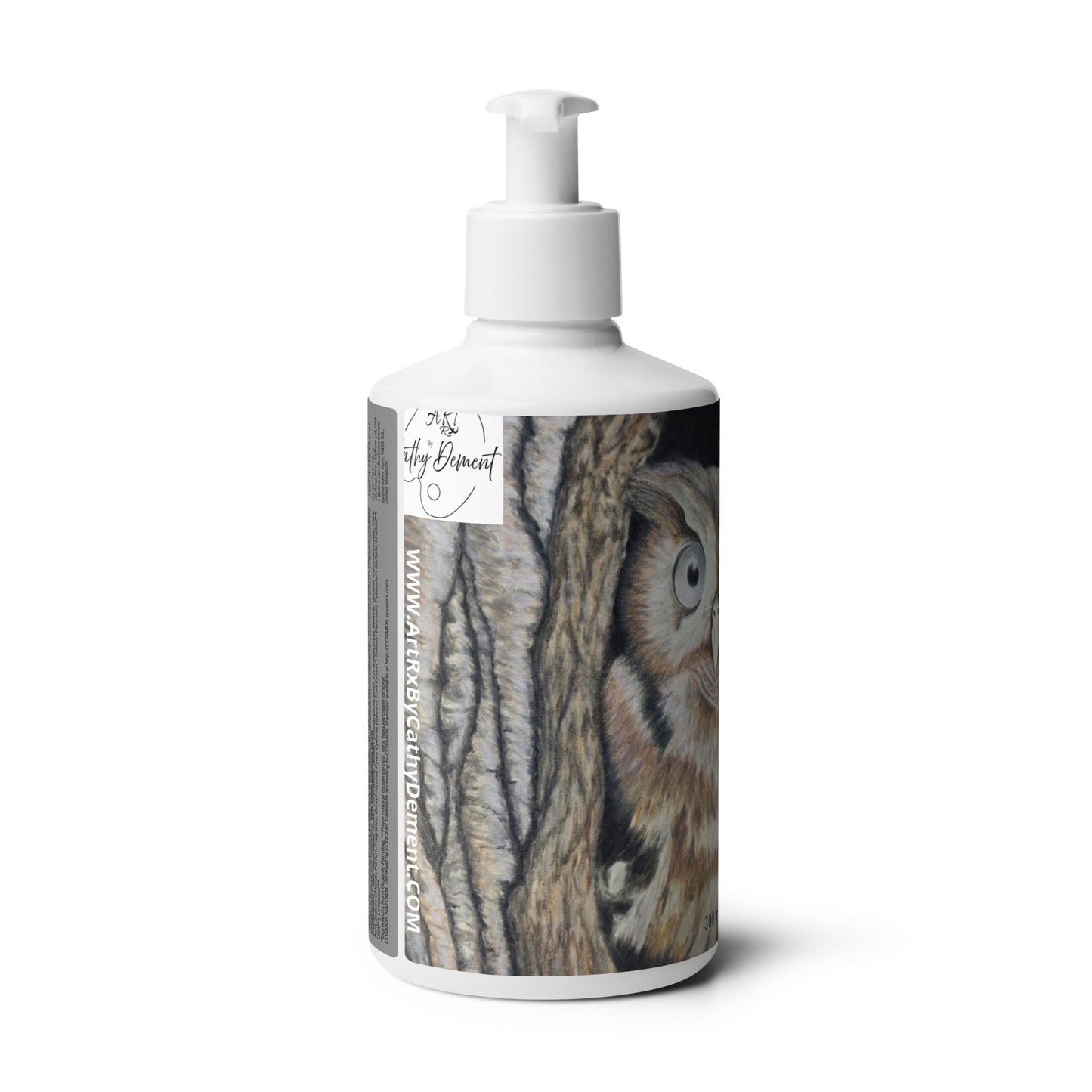 Owl Serenity: Owl in Tree Design Refreshing Hand and Body Wash Soap