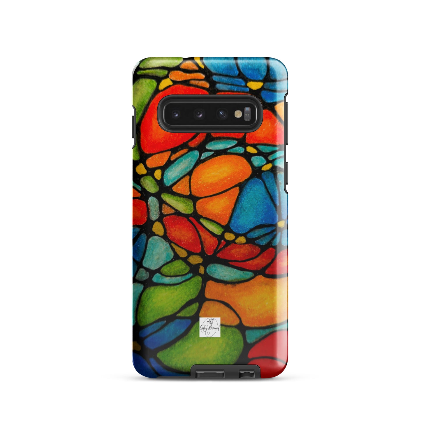 Tough Case for Samsung® - Petals in Motion - Vibrant Abstract Floral Artwork