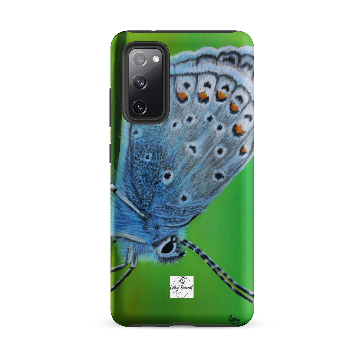 Tough Case for Samsung® - Gossamer Blue, Karner Blue Butterfly Artwork