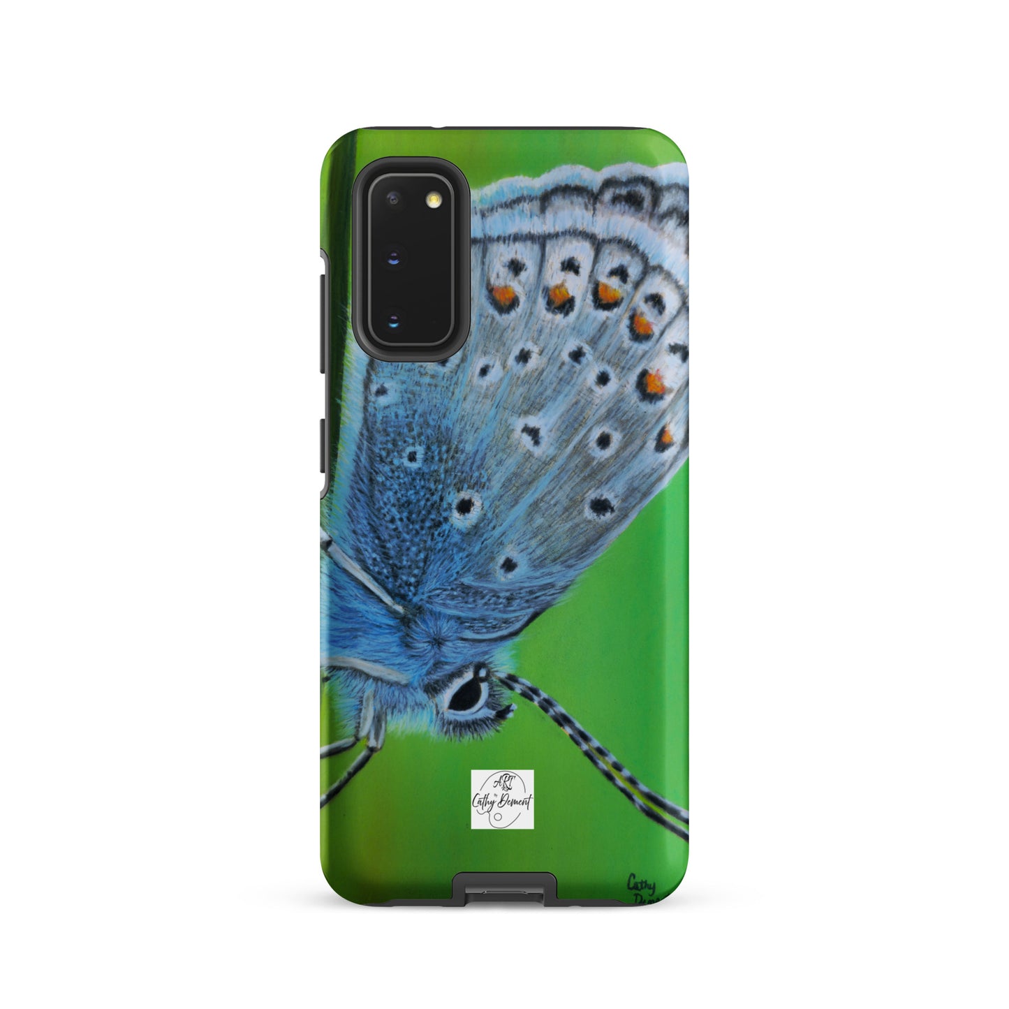 Tough Case for Samsung® - Gossamer Blue, Karner Blue Butterfly Artwork