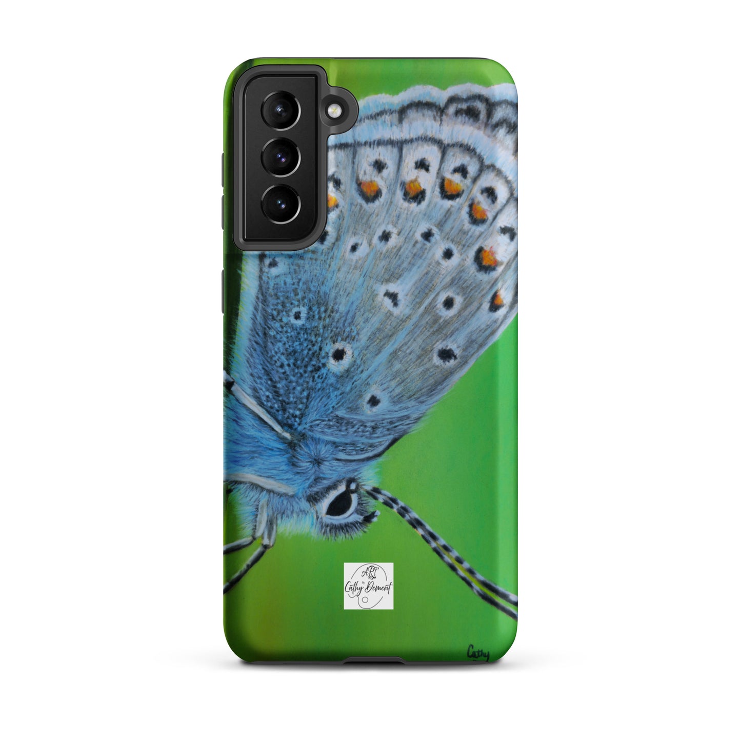 Tough Case for Samsung® - Gossamer Blue, Karner Blue Butterfly Artwork