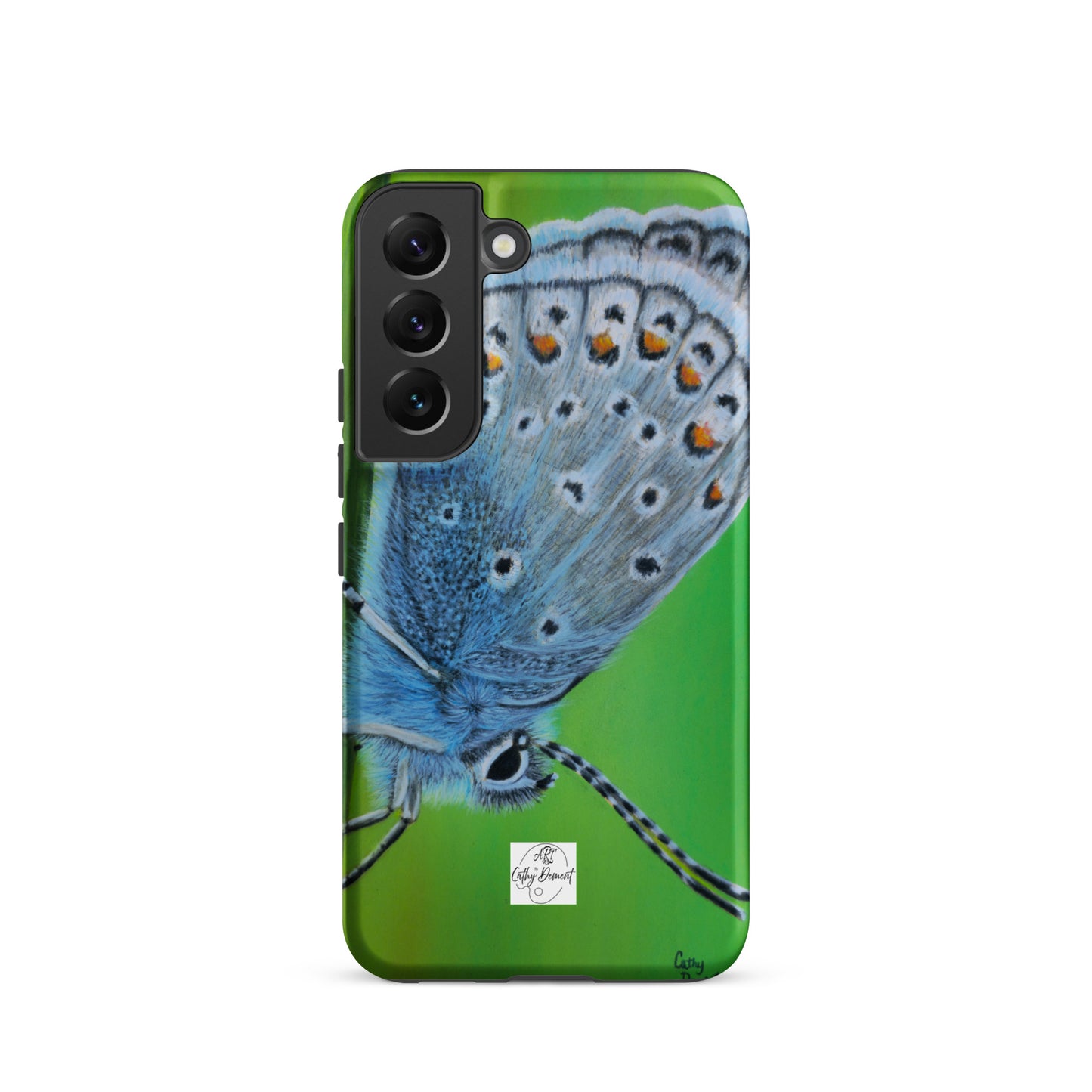 Tough Case for Samsung® - Gossamer Blue, Karner Blue Butterfly Artwork