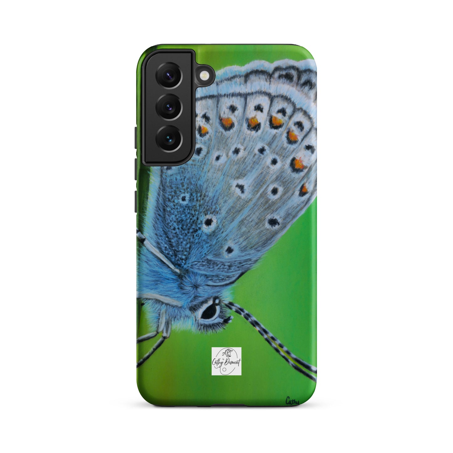 Tough Case for Samsung® - Gossamer Blue, Karner Blue Butterfly Artwork