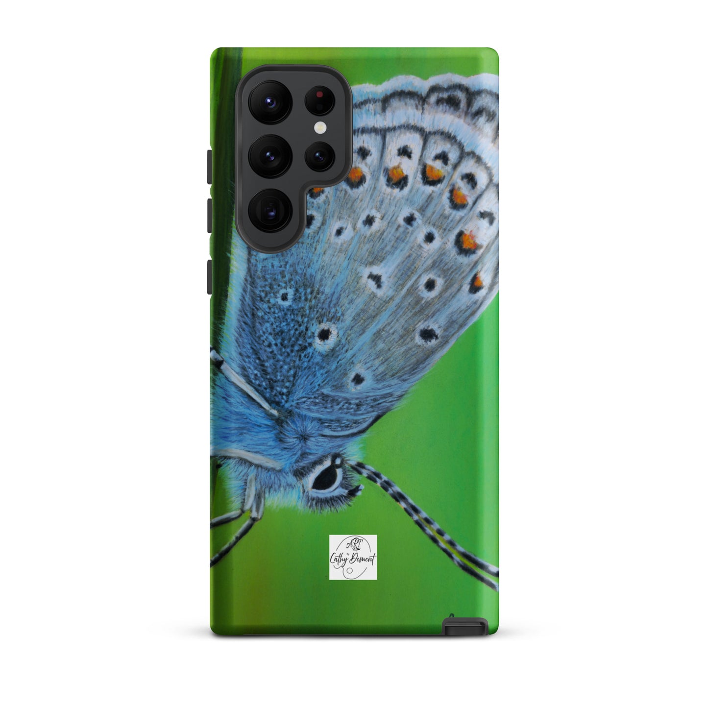 Tough Case for Samsung® - Gossamer Blue, Karner Blue Butterfly Artwork