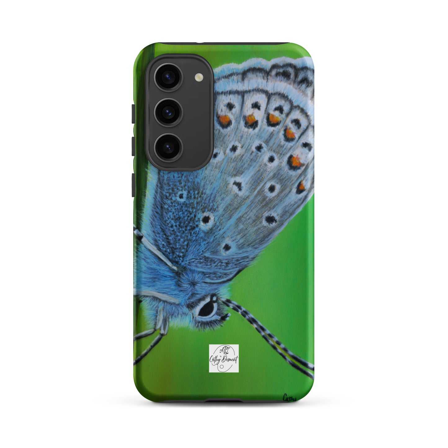 Tough Case for Samsung® - Gossamer Blue, Karner Blue Butterfly Artwork