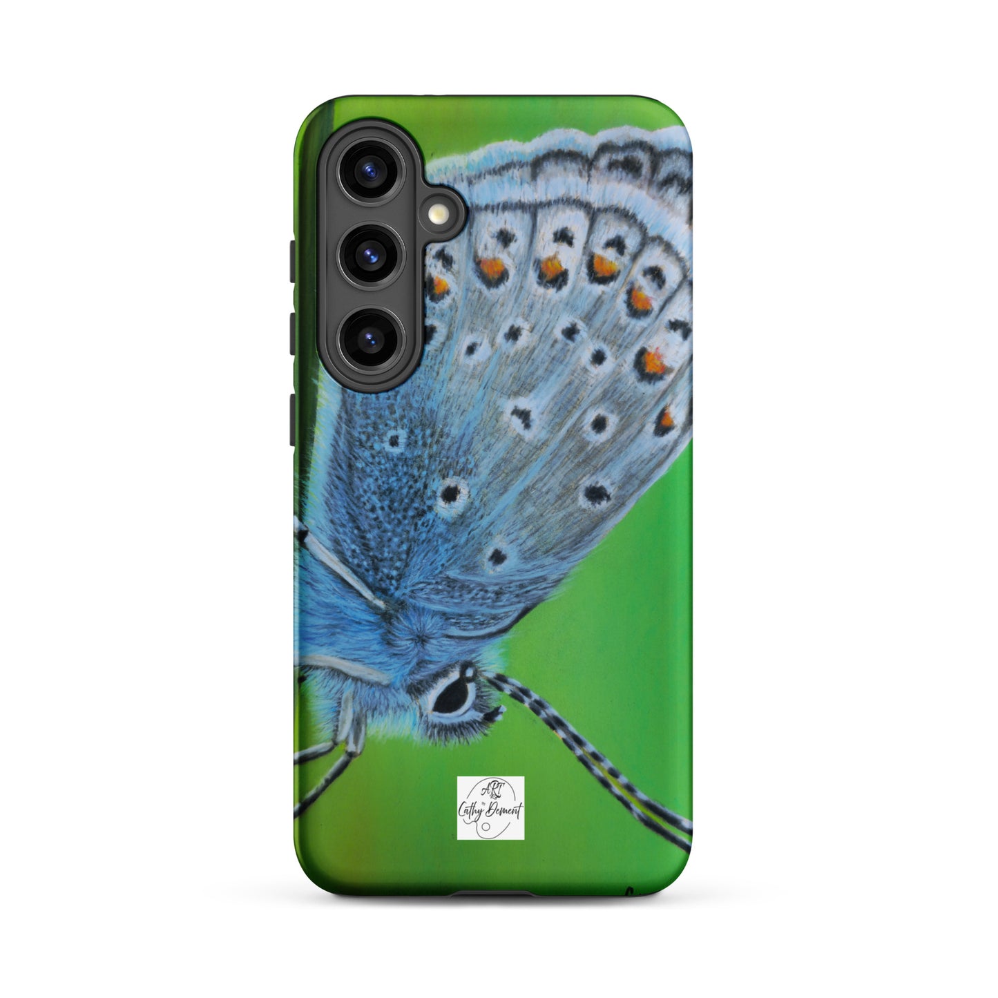 Tough Case for Samsung® - Gossamer Blue, Karner Blue Butterfly Artwork