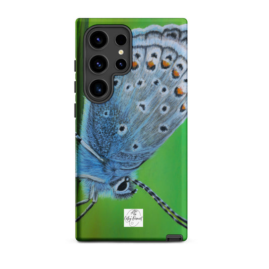 Tough Case for Samsung® - Gossamer Blue, Karner Blue Butterfly Artwork