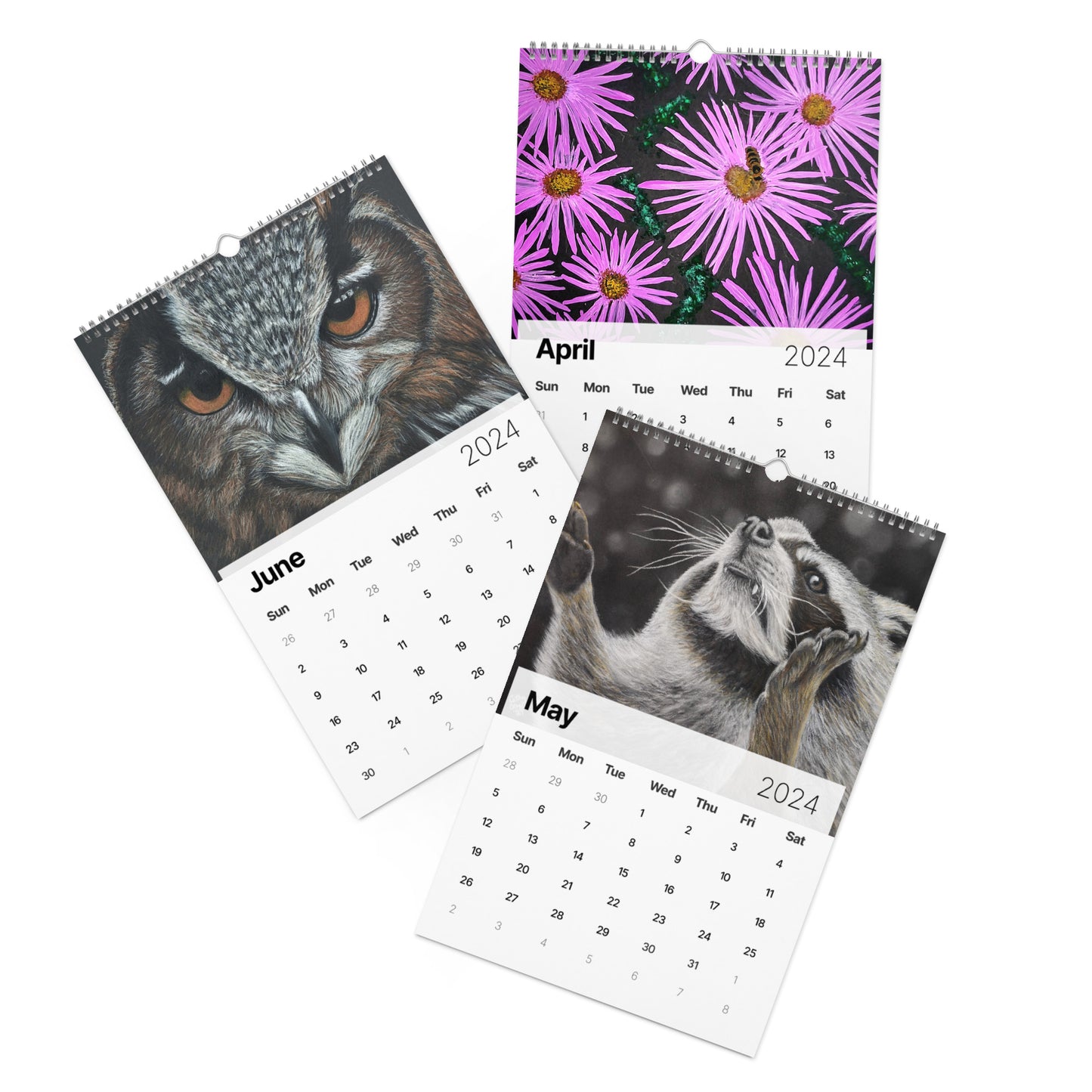 Cathy's Artwork Wall calendar (2024)