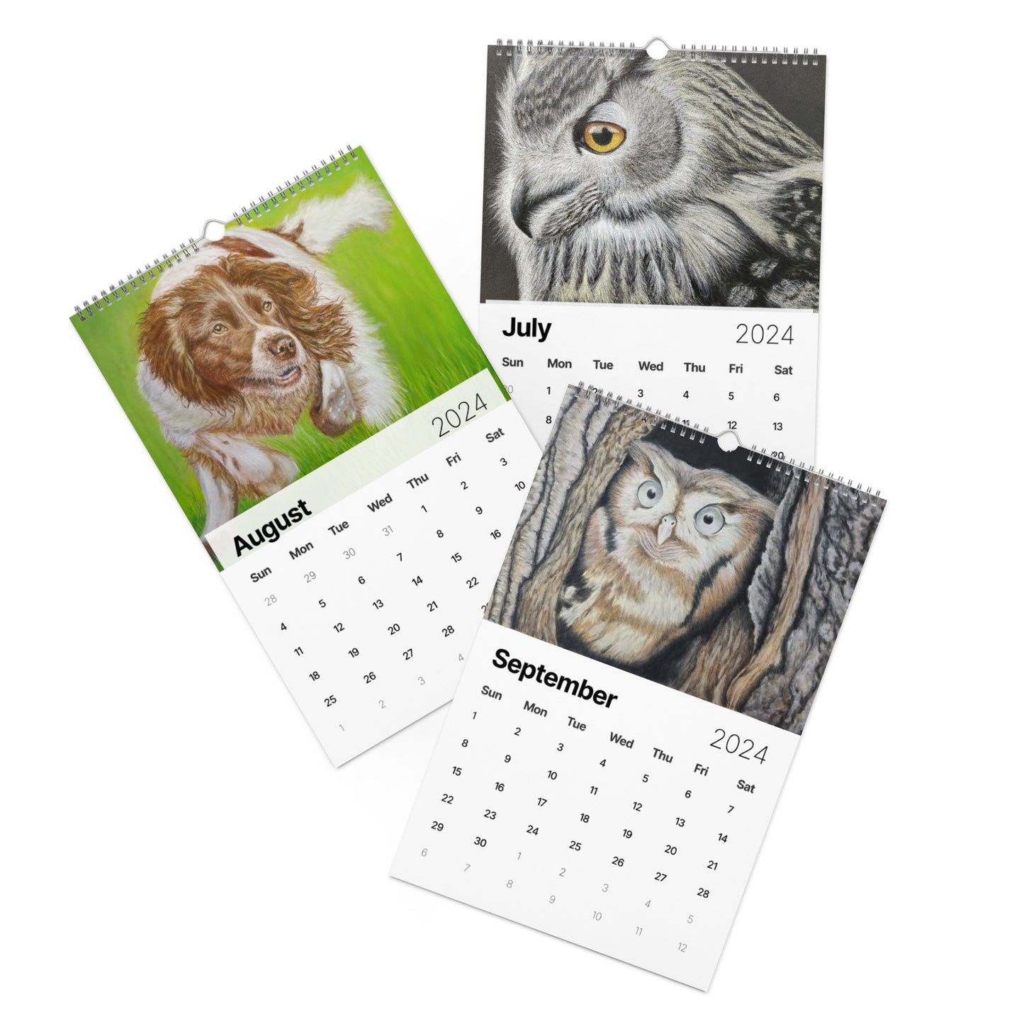 Cathy's Artwork Wall calendar (2024)