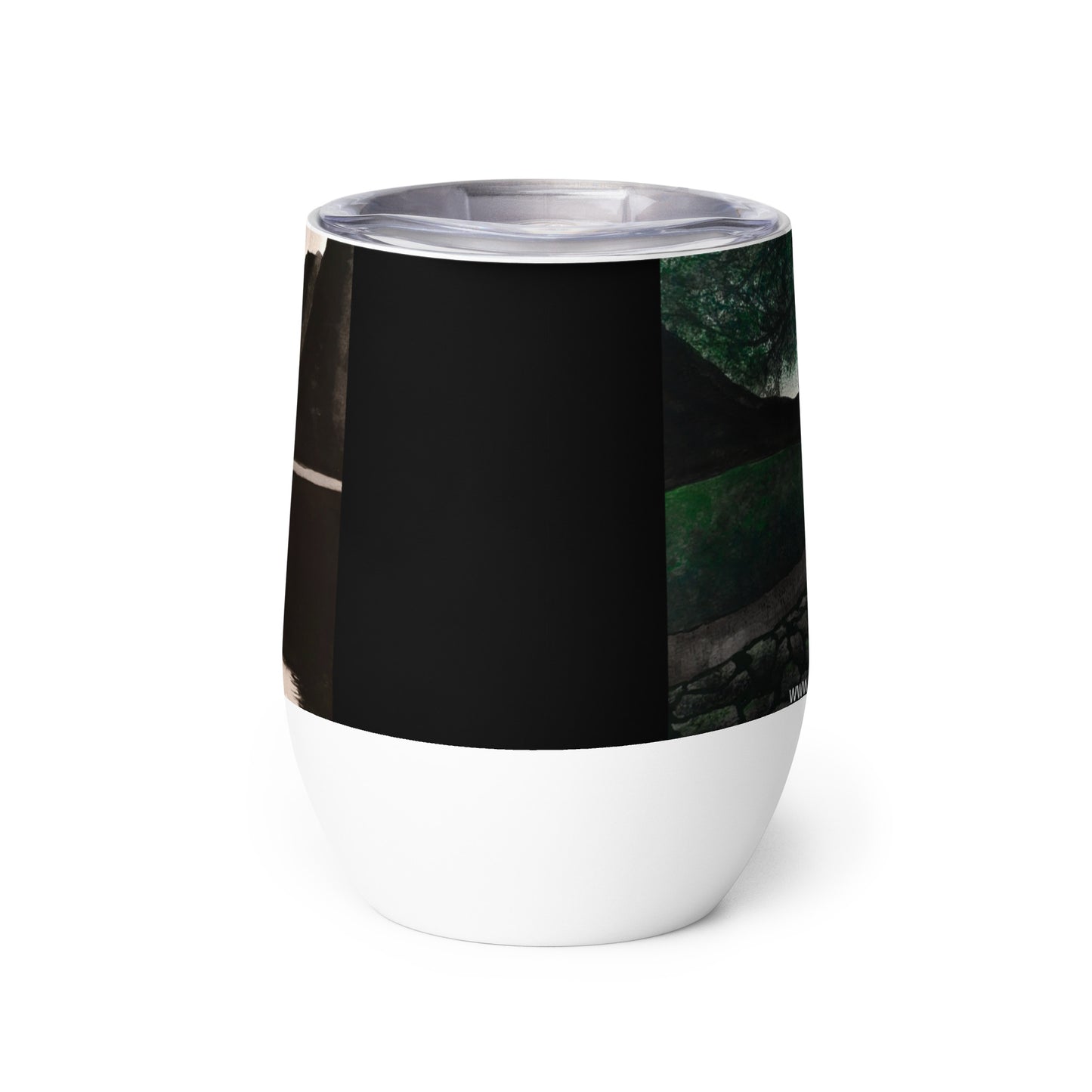 Norwegian Dream: Captivating Fjord Landscape Design Wine Tumbler